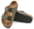 Birkenstock Arizona Soft Footbed Oiled Leather Faded Khaki