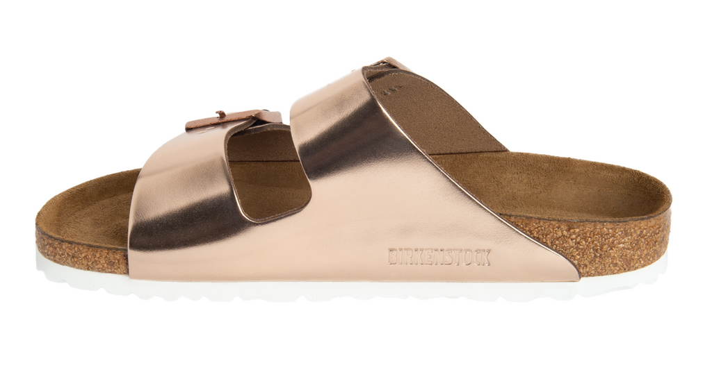 Electric metallic copper store birkenstock