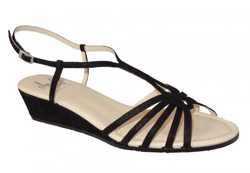 Amalfi Miniera Sandal Black