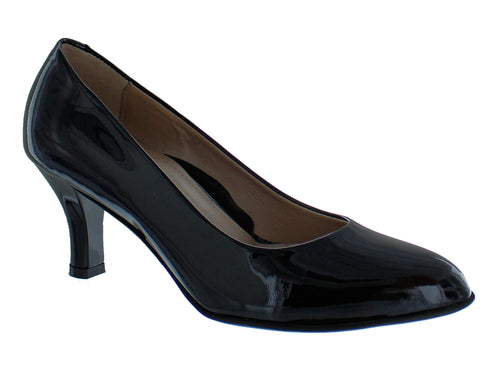 Beautifeel Topaz Black Patent Pump