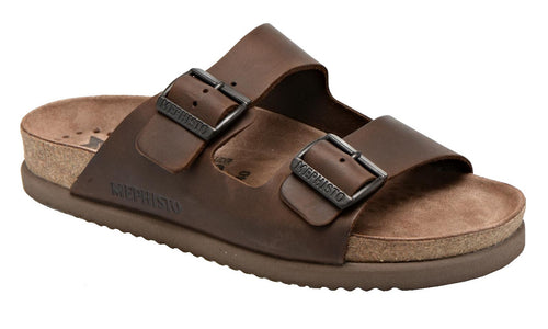 Mephisto Nerio Sandal Dark Brown