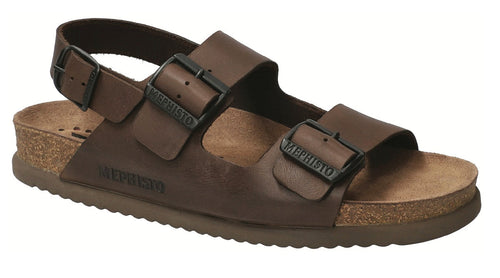 Mephisto Nardo Dark Brown Scratch Leather