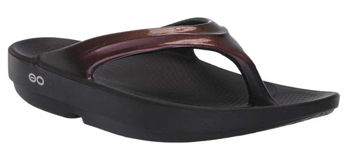 OOFOS OOlala Luxe Thong Cabernet