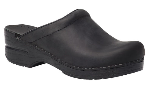 Dansko Sonya Clog Black Oiled