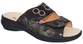 Think! Camilla Slide Black Printed