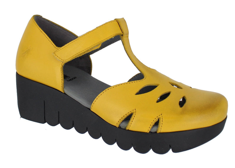 Fly London Velt Yellow Mustard