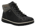 Rieker Z4243 Lace-Up Ankle Boot Black