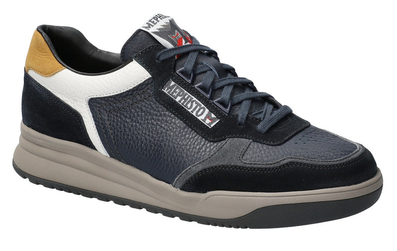 Mephisto Norwin Blue Leather/Suede