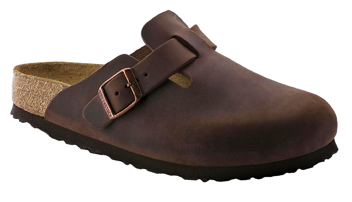 Birkenstock boston soft 2024 footbed oiled leather