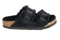Birkenstock Arizona Shearling Black Suede