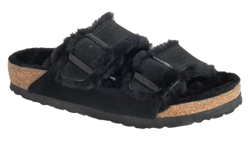 Birkenstock Arizona Shearling Black