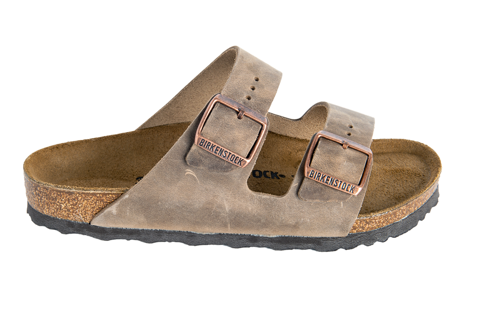 Birkenstock arizona oiled shop leather tobacco brown