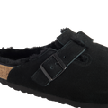 Birkenstock Boston Shearling Suede Black
