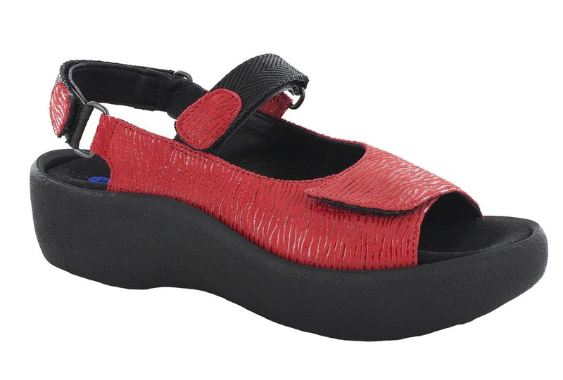 Wolky Jewel Canals Red
