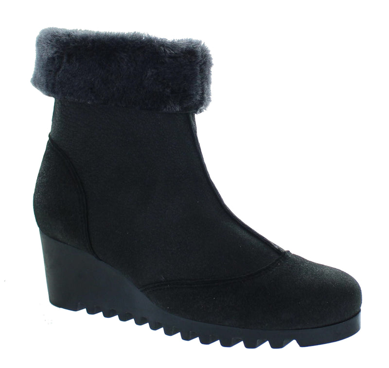 Arche Larshy Wedge Boot Black