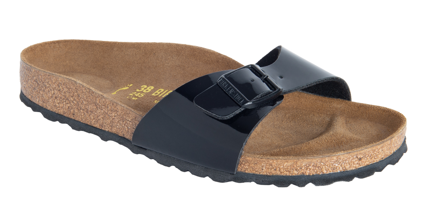 Patent leather birkenstock best sale sandals